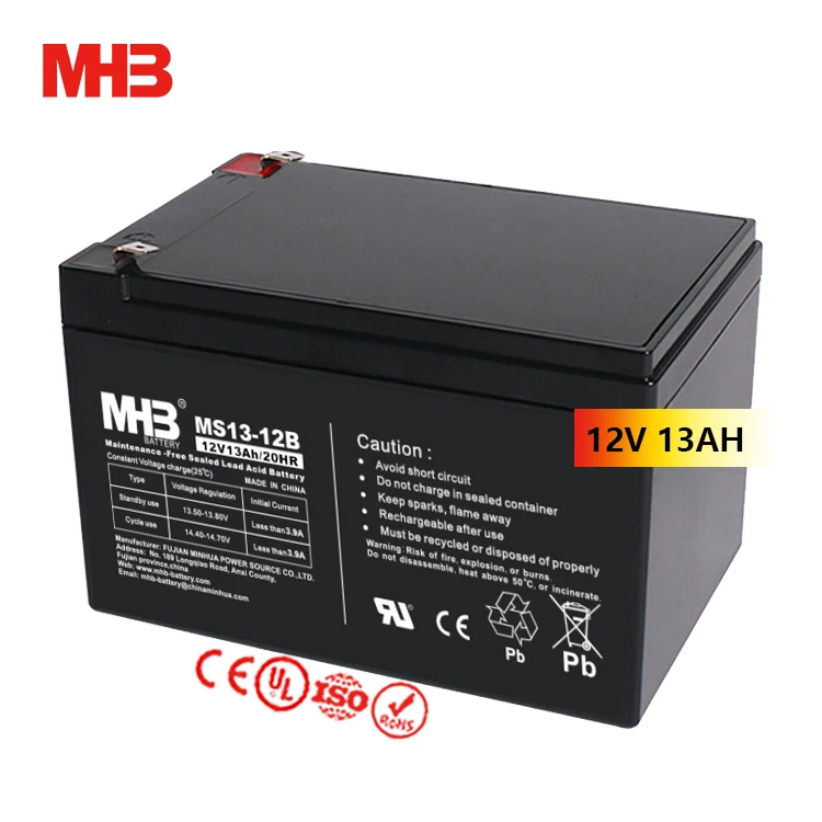 MS13-12B аккумуляторная батарея 12 В 13 А ч