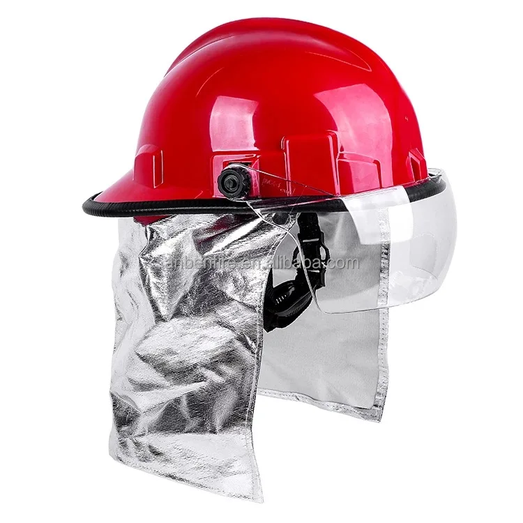 Low Price Flame Retardant Fire Fighting Protective Firefighter Fireman Safety Helmet For Firemen