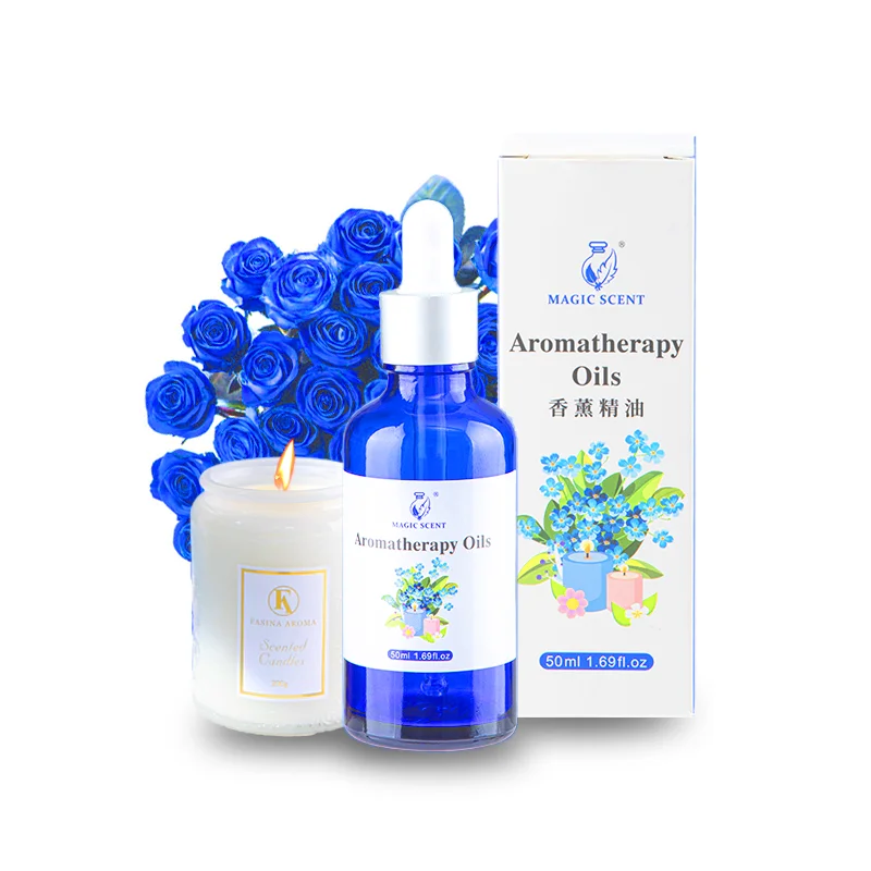 Long Lasting Blue Rose Scent Custom Luxury Fragrance Essential Oil For  Making Christmas Candles