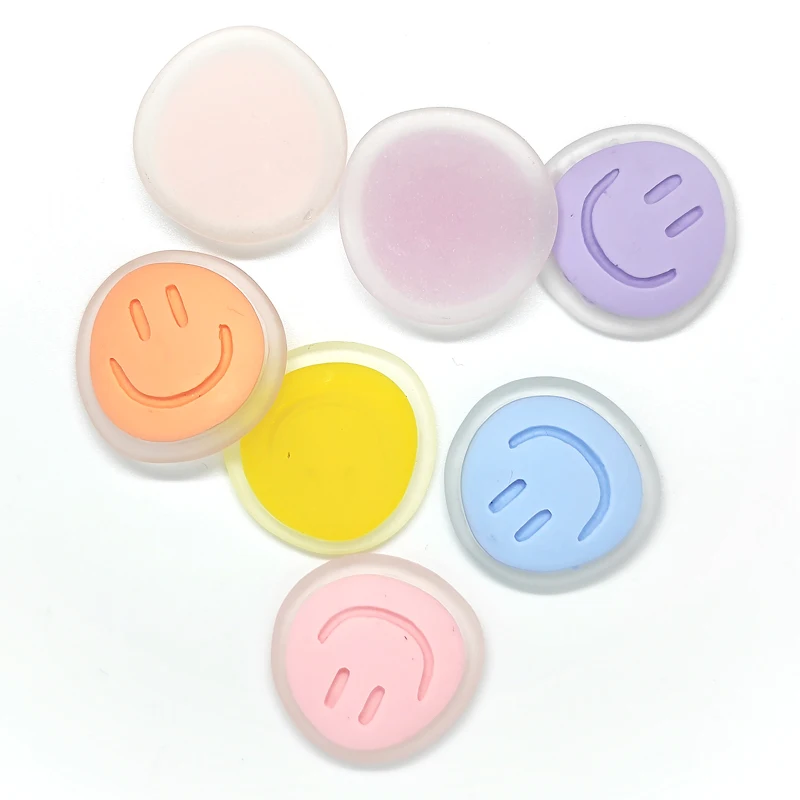 
Resin Beads Smiling Face For Envelope Baking Flower Gift Craft Sealing Labels Stickers 