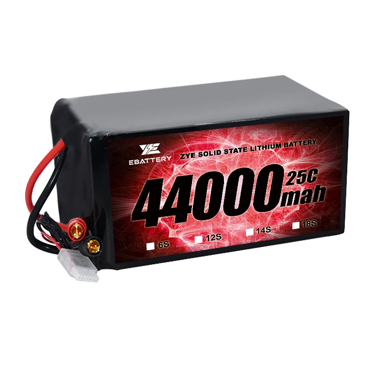 High Discharge Current 88000mah 44000mah 660A 880A solid state battery 4.45V 12s 14s 18s 24s lipo battery li-ion pack