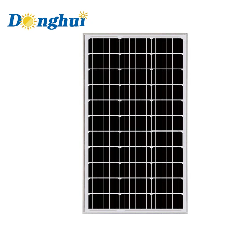 Donghui 100w monocrystalline solar panel folded 12/24 mono solar panel 100w 200w 300w home