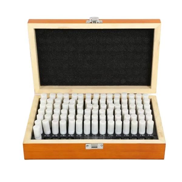 High accuracy pin gauges set measuring tools set thickness measurement