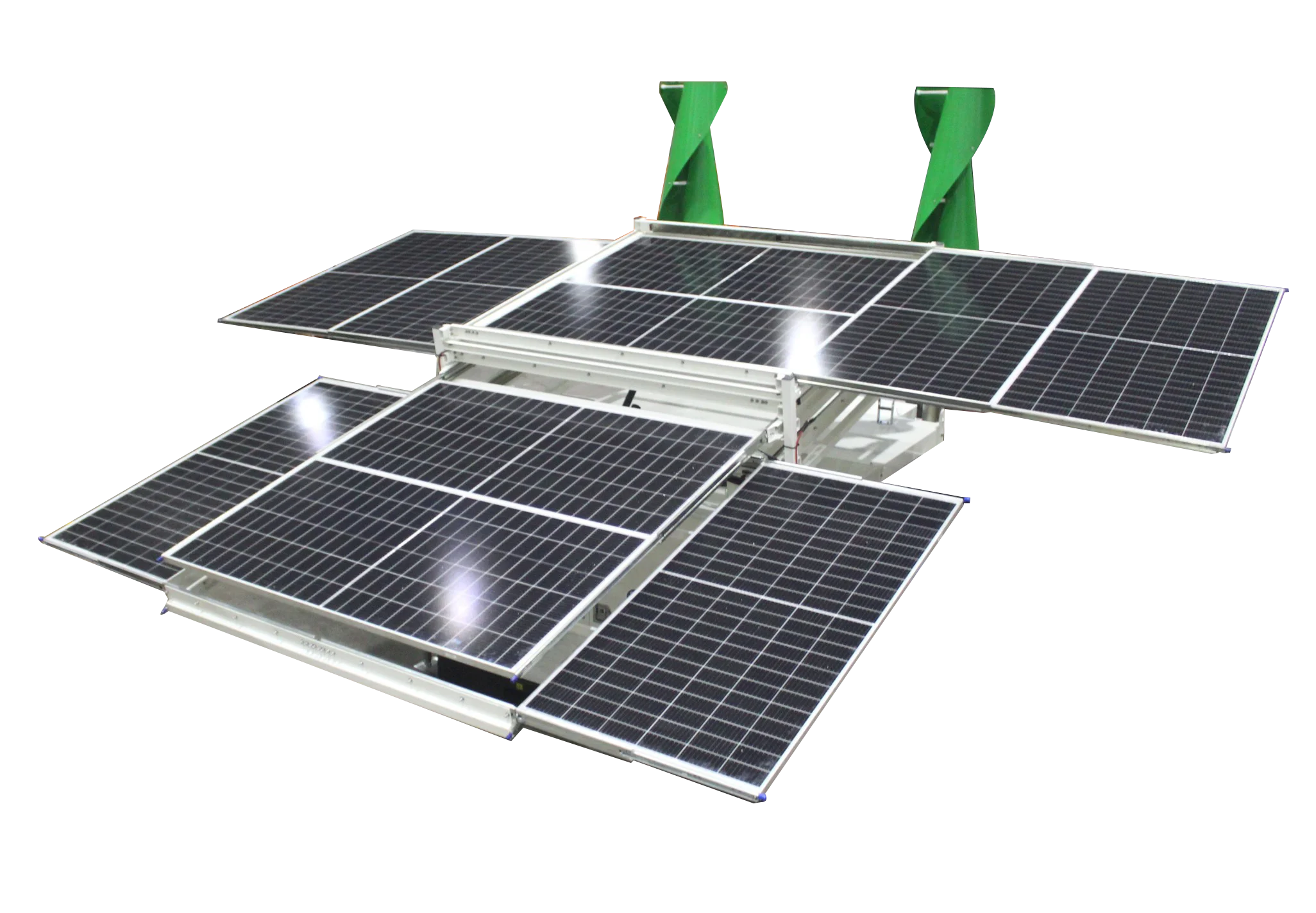 4KW Skid Solar Wind Genset Hybrid Generator As Mobile Power Station