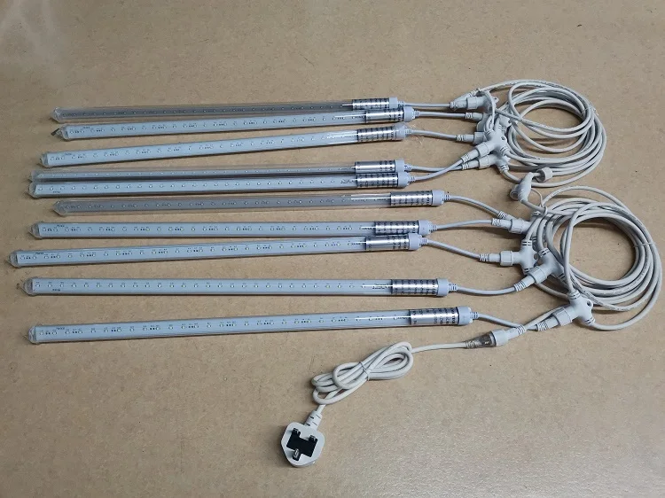 IP65 LED Meteor Shower Tree Decorative Light Outdoor Meteor Led Tube Lights Christmas 20 70 White Warm White Colorful 3w 30000