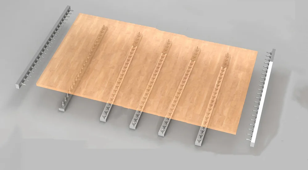 MZ7A Woodworking  Seven Row/seven-row multi-axis woodworking drilling machine