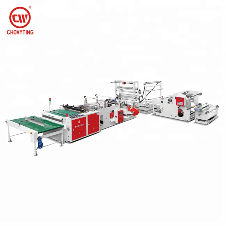 
DHL duty free shopping security check cash courier bag making machine 