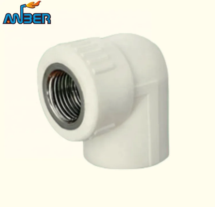 PPR corrosion resistant water pipe fittings tee inner wire direct elbow China made