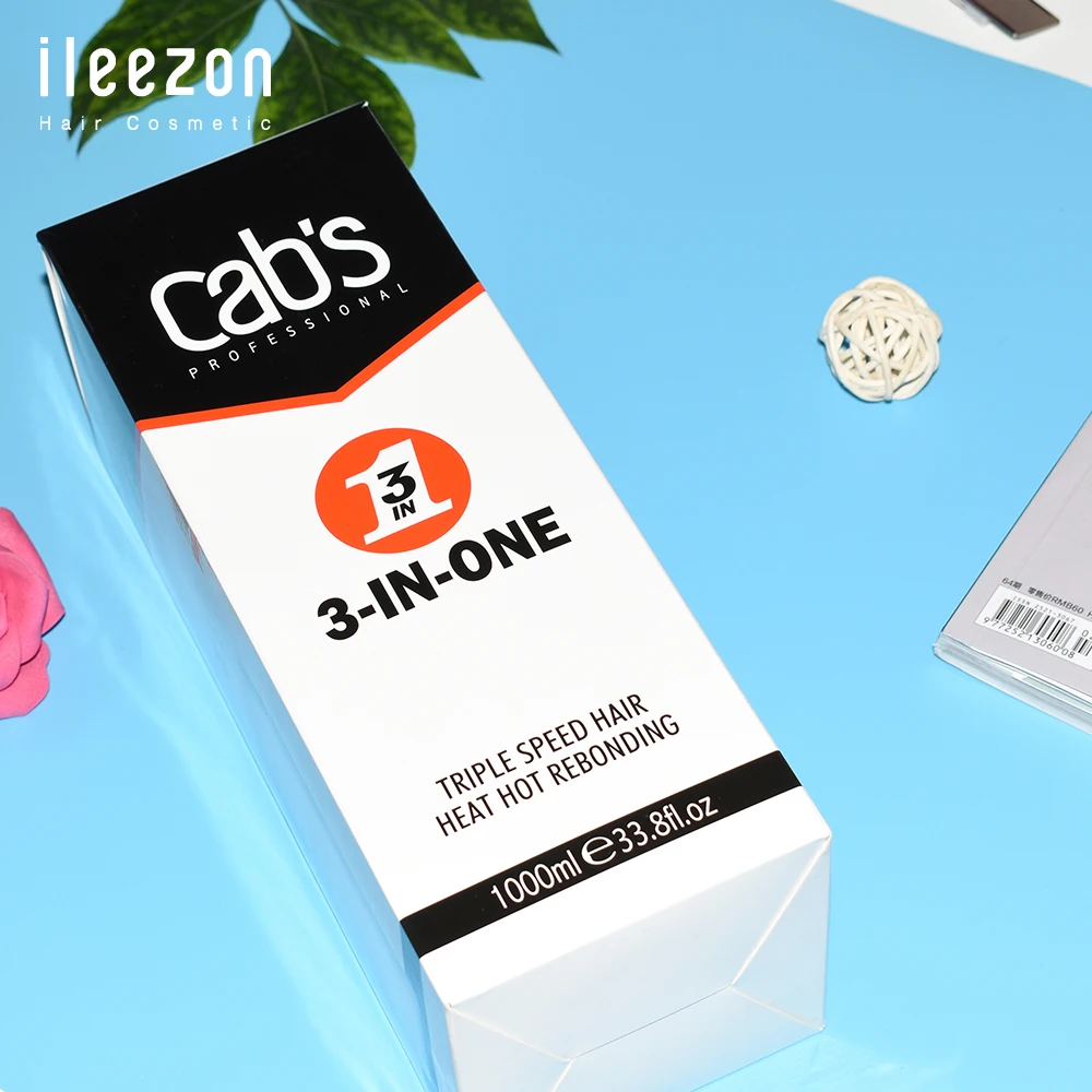 Professional salon used Hair Styling Perm Lotion 3 in 1 Hair Straightening Perming Cream