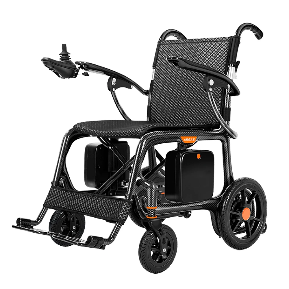 Ultra Light Electric Power Wheelchair Brushless Motor Lightweight Carbon Fiber Electric Wheelchair