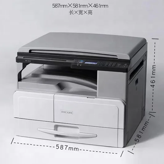 Ксерокопия Многофункциональный MP2014 A3 A4 копировального аппарата Ricoh MP2014AD ксерокопия