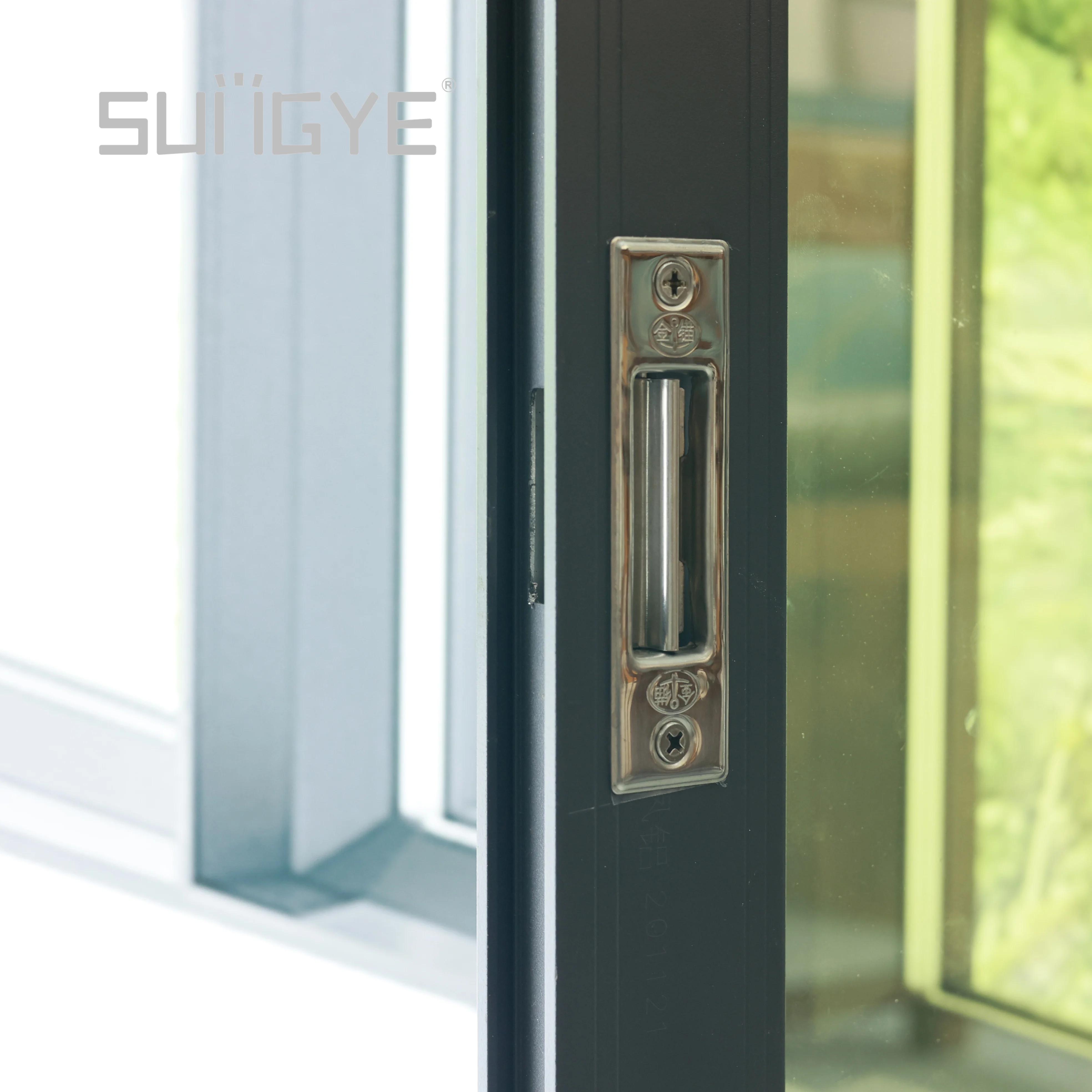 Cheap slim slider window glass clean best bronze color sliding hung aluminium roof window