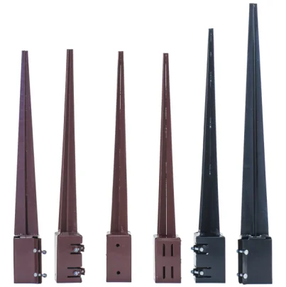 Factory Galvanized Steel Pole Anchor Concrete Ground Anchor