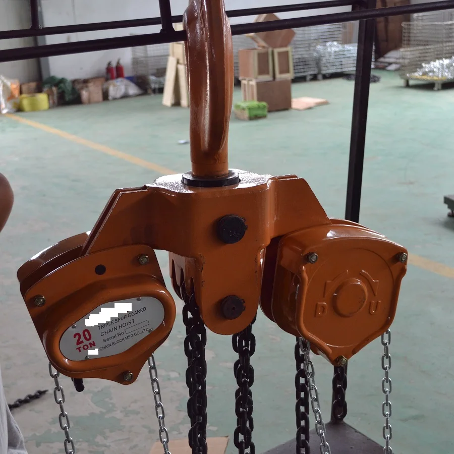 Hot selling Lifting Chain Block for Lifting 10T 5M, mini chain block pulley 20 ton 30 ton 50 ton