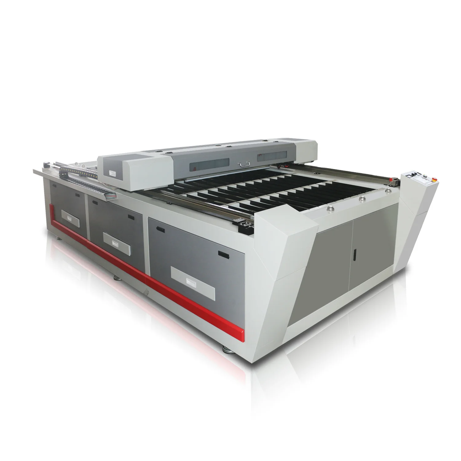 CO2 Laser Cutter Engraver Wood Cloth Carving Fabric Cutter Machinery 1325 Y gear rack transmission Laser Cutter Wood PVC Acrylic Leather 2513 servo motor