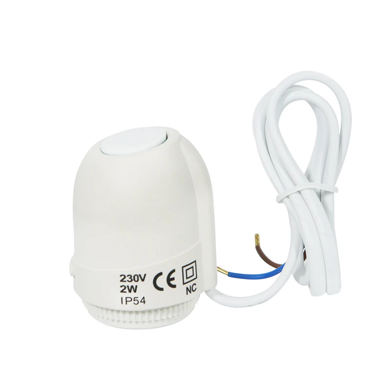 Электрический пропорциональный привод клапана 230 В M30 * 1,5 водяной пол тепловой контроллер нагрева