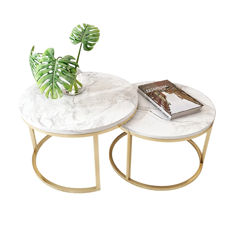 Adorable Classic Rustic Round Iron End Table For Cafe Living Room Luxury Coffee Table