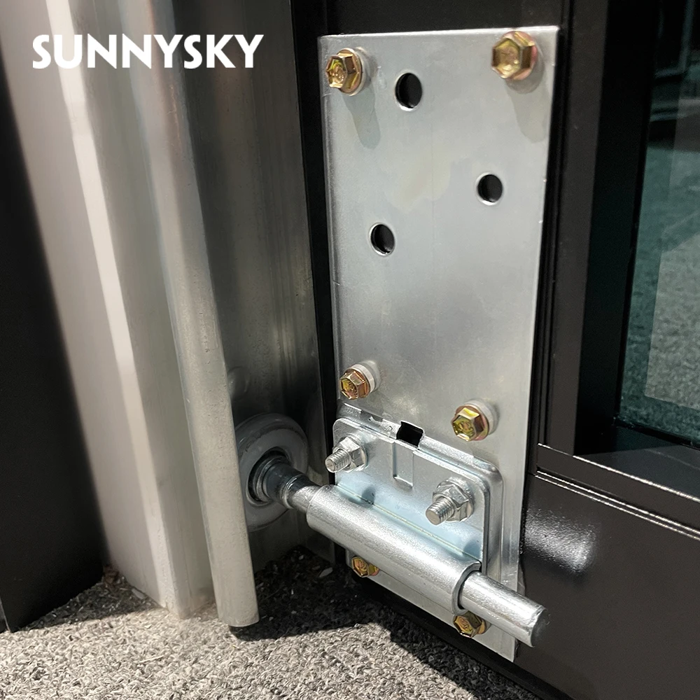 automatic 10*10 glass garage door for us market