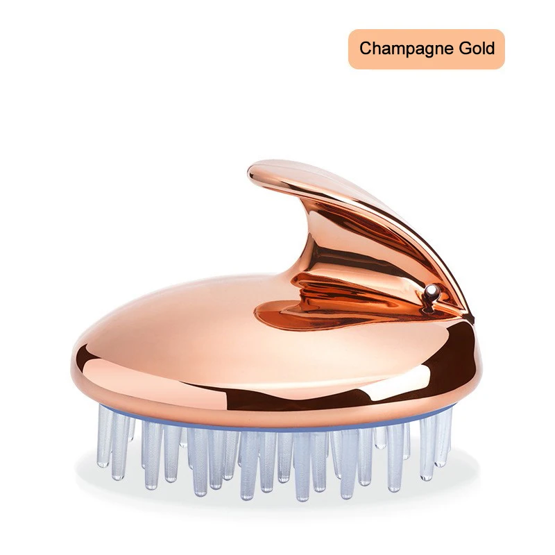 Goodway salon tools gold silicon shampoo brush