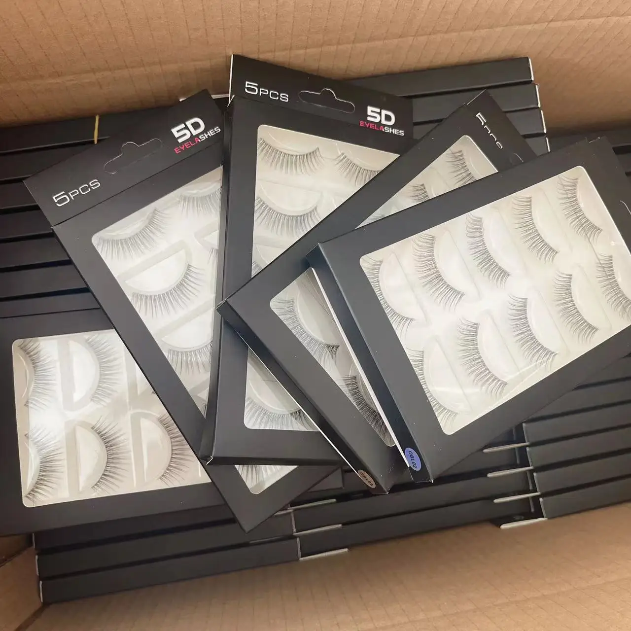 5 Pairs Mink Eyelashes 2024 New 3D Mink Lashes Thick HandMade Full Strip Fake Lashes Make up Eye lashes False Eyelash Makeup