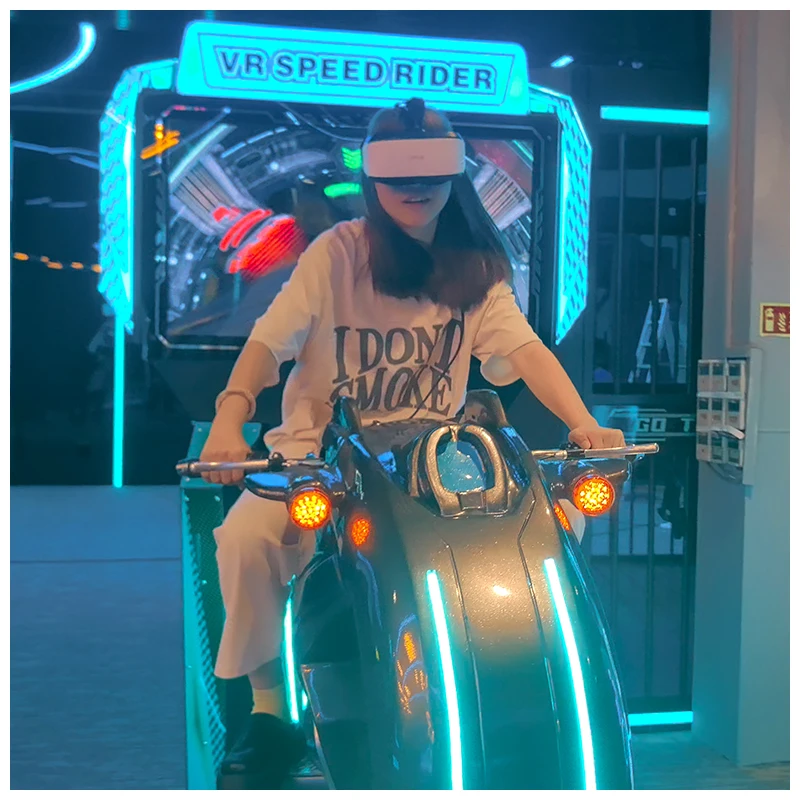 Vr гоночный симулятор 2024 Новое поступление Лидер продаж 7d черный 9d игровая площадка для помещений игровой автомат