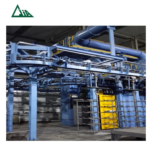 Q58 crane hooks type descaling equipment with high quality shot blast machinery