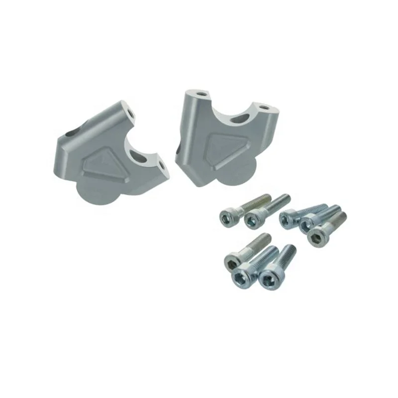 [CUSTOM] Handlebar Tube Risers Motorcycle Parts CNC Services