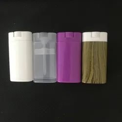 Custom empty 15ml deodorant stick container bottle tube packaging  friendly deodorant stick bottle