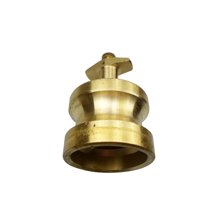 
Brass hose connection to quick connector 