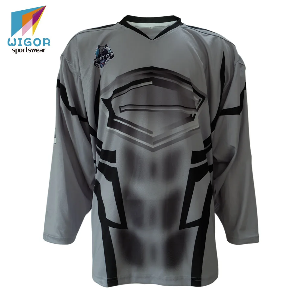 Wholesale team Canada hockey league jersey custom dye sublimation print ice hockey jersey for men