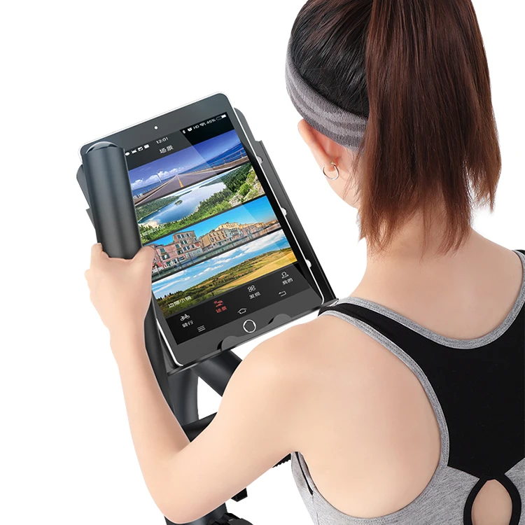 Recumbent Fitness Bike 8 levels of Magnetic Resistance Modern Exercise Bike with Digital Electronic Display