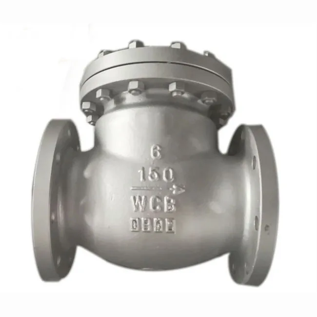 ANSI 4-дюймовая Поворотная литая сталь wcb обратный клапан цена