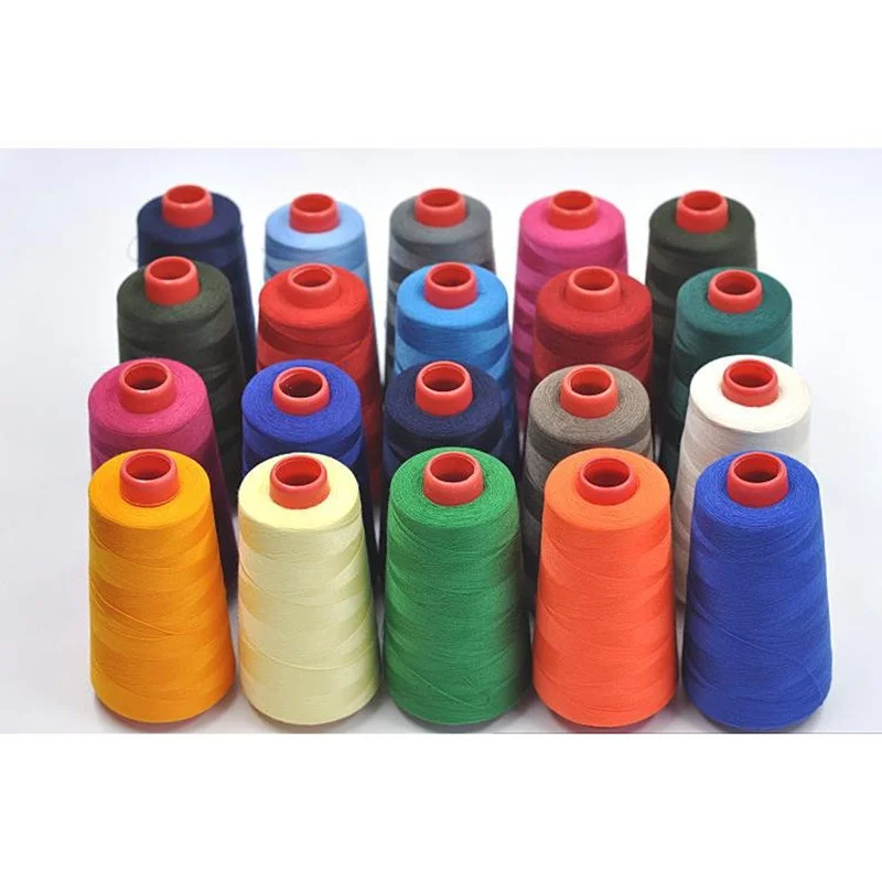 
ready to sell 100% polyester 60s/3 sewing thread 8000 yards cone for suit dress,fashionable dress and knnited garments 