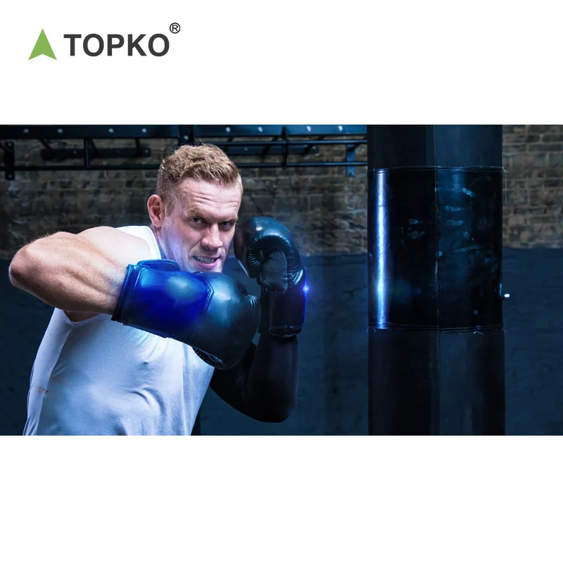 Профессиональные Высококачественные Боксерские перчатки TOPKO из полиуретана и ЭВА высокой плотности 12 унций/14 унций/16 унций боксерские