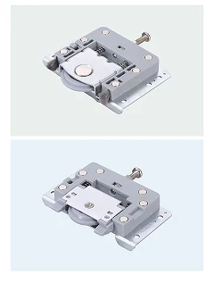 Double Track Wooden Door Roller Wheel for Sliding Gate Furniture Fitting Cabinet Wardrobe Sliding Door Roller
