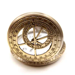 Мужские и женские часы в ретро стиле с римским циферблатом, кварцевые карманные часы с цепочкой, оптовая продажа