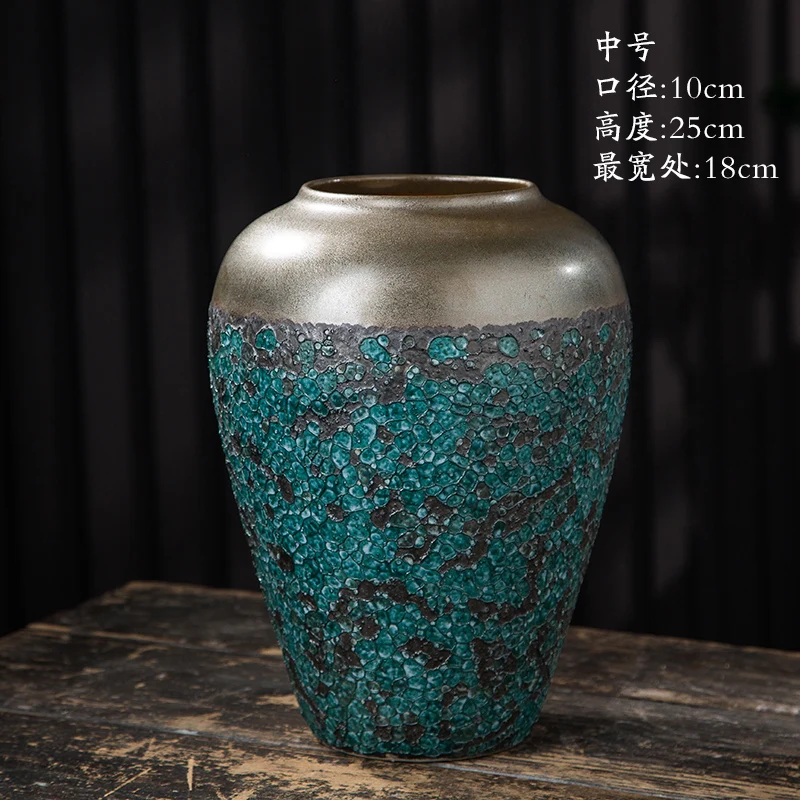 Новая Винтажная керамическая ваза оптом декоративные вазы ручной работы антикварная фарфоровая ваза домашние аксессуары