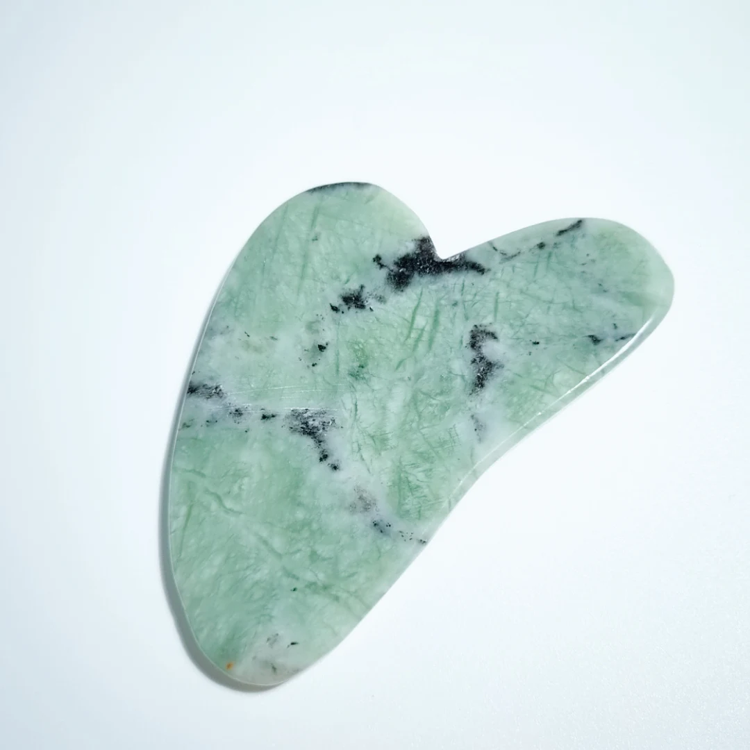 Gems Summer Best Sell Face Slimming Xiuyan Jade Stone Body Scraping Massage Tool Board Gua sha