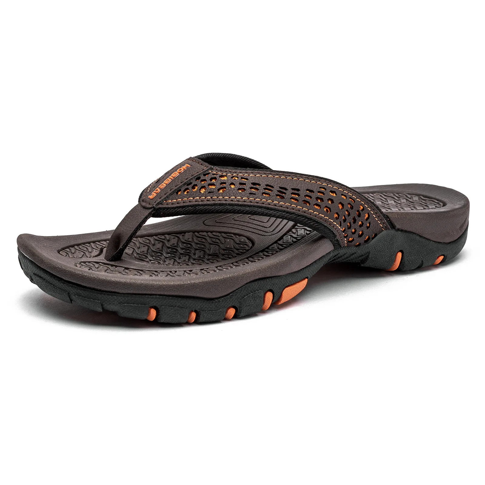 Mens Sport Flip Flops Comfort Casual Thong Sandals Indoor Outdoor Mens Beach Slipper Beach Flip Flops