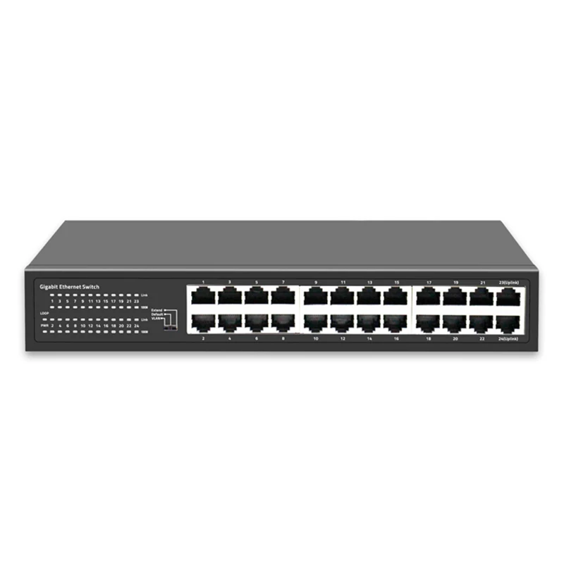 24 Port Gigabit Network Switch 10/100/1000Mbps Ethernet Switch