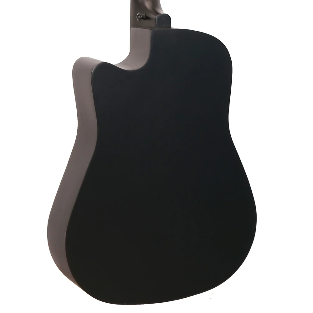 Full Size 38 Inch Ga Shape Acoustic Guitar Colorful Options Matte Finish Linden Wood  Acoustic Guitar Wholesale Factory OEM/ODM