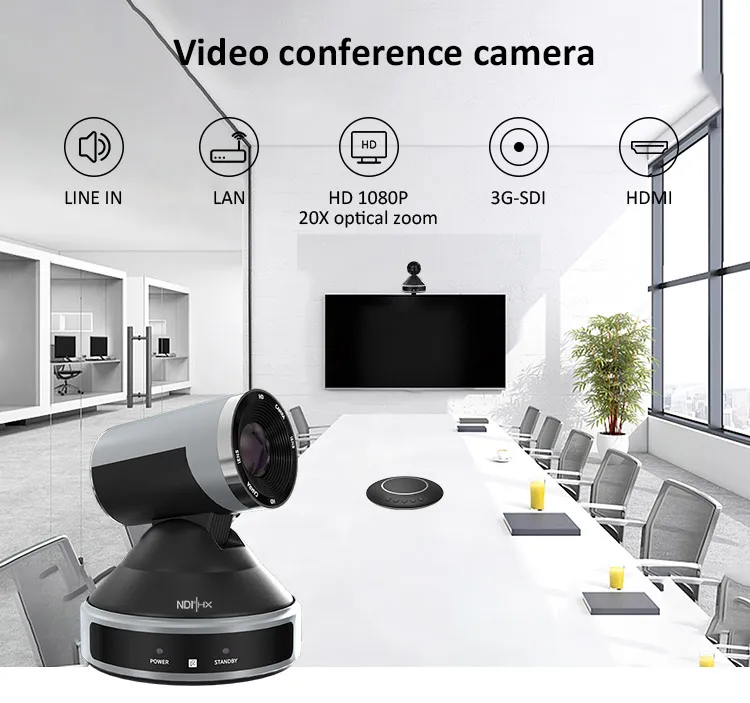 HDMI 1080P 20X оптический зум для прямой трансляции студийное оборудование ptz 4g sdi камеры система конференц-связи оптическая ndi