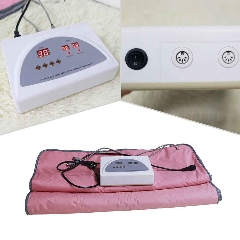 20223  Hot Sell  Body Wrap Heat  Far Infrared Sauna Blanket For Weight Loss And Detox