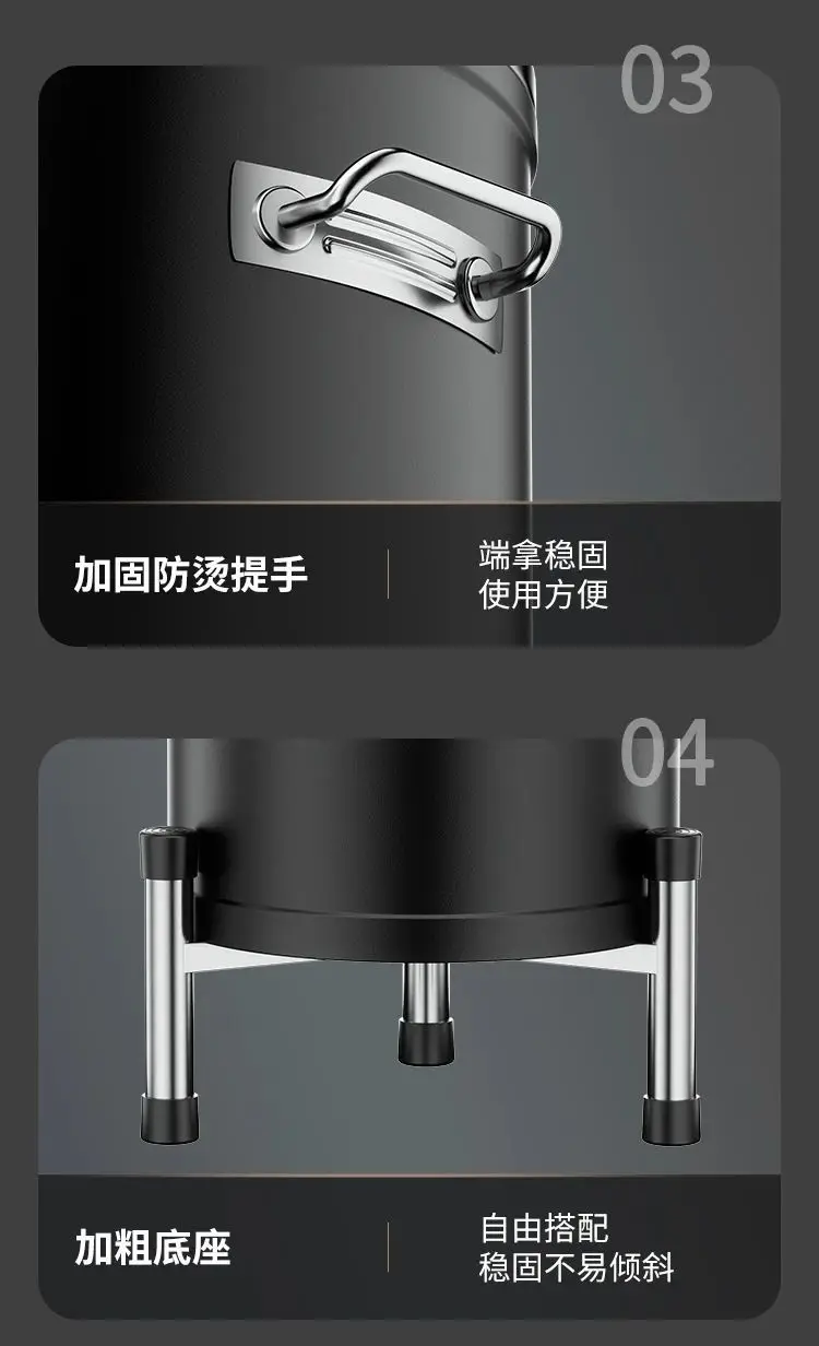 45l Commercial Large Capacity Rice Cooker&warmers Rice Steamer 220v