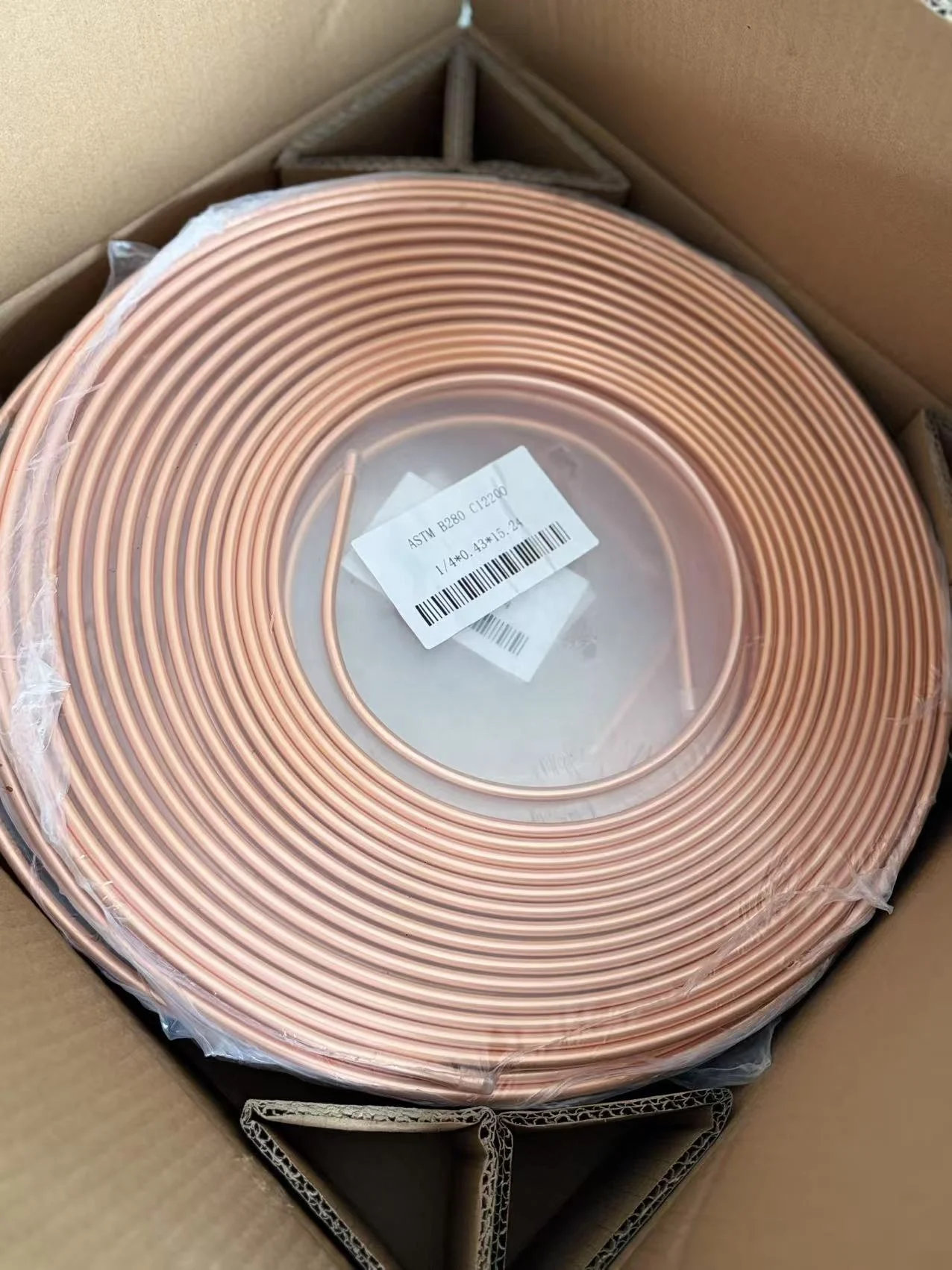 Оптовая продажа R410 медная холодильная катушка кондиционера с диаметром от доступна в различных спецификациях