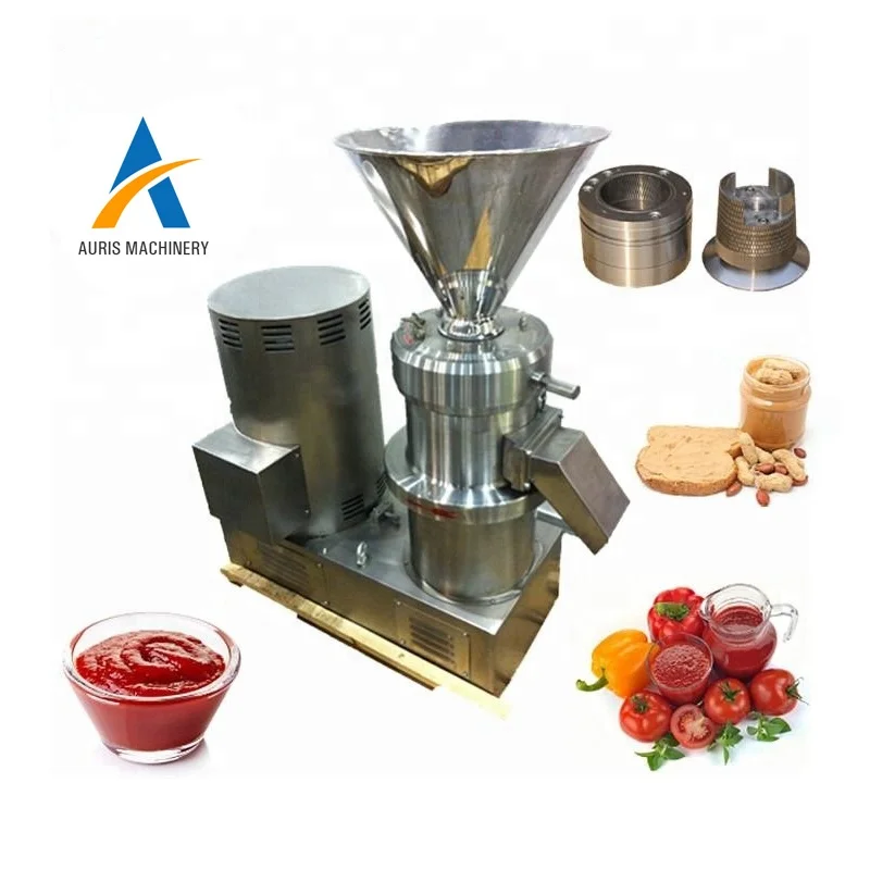 Commercial peanut cashew nut grinder colloid mill sesame seeds almond butter tahini making machine for restaurant