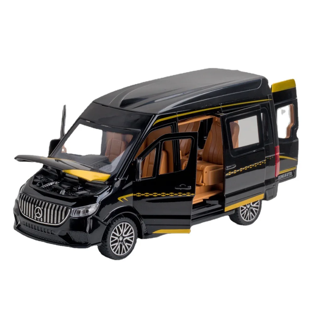 2024 High realstim 124 Die cast Car MPV Model  Toy diecast model car cheap China manufacturer shantou toy