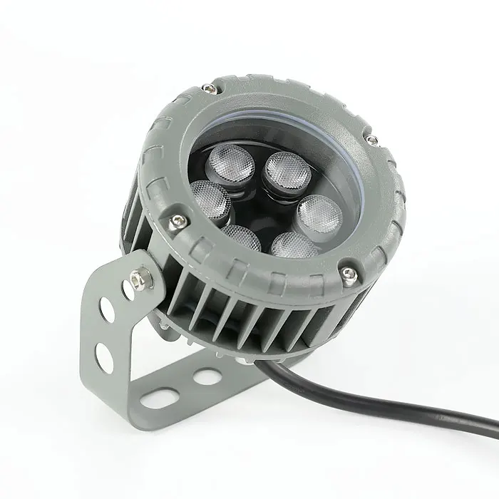 Уличный Rgb DMX Rgbw Ландшафтный прожектор 6 Вт 12 наружная фасадная лампа 36 круглые