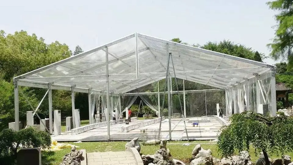 Langrun по индивидуальному заказу дешевая цена 20x30x40 30x40 прозрачная ПВХ-стойкая палатка для свадебной вечеринки уличный навес продажи