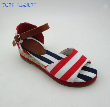 Size 32-37 Stock Shoes 3 Girl Platform Wedge Heel Sandals Shoes Wedge Sandals sold out